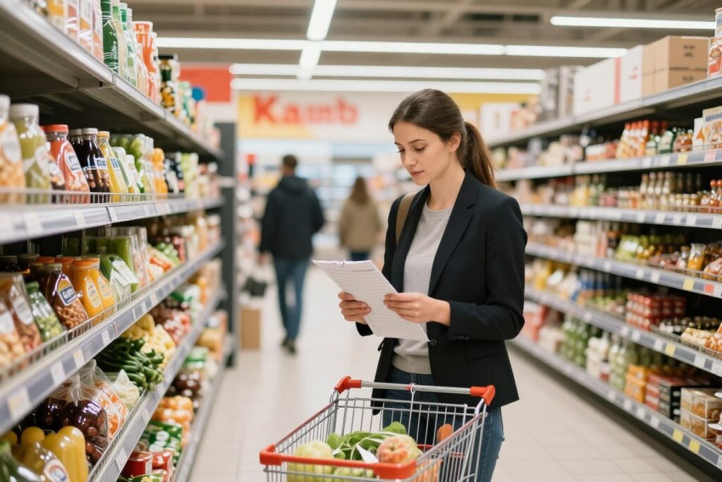 Efficient shopping at Kaufland during optimal hours