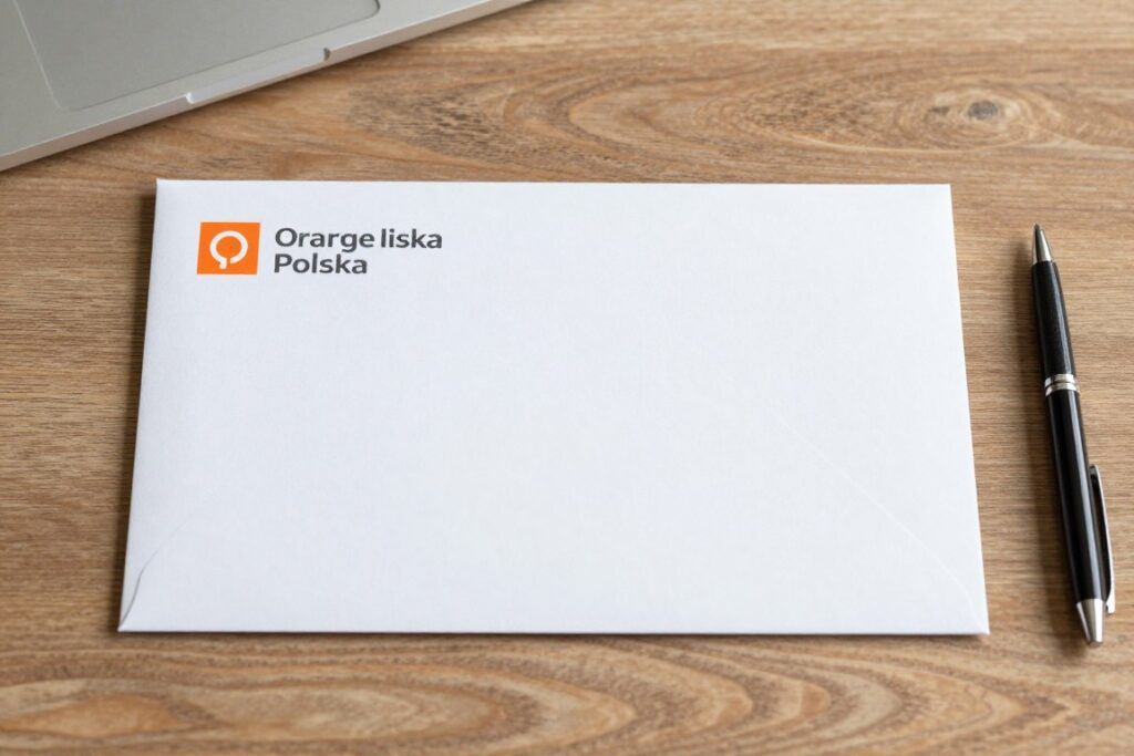 Orange adres korespondencyjny list pismo kontakt