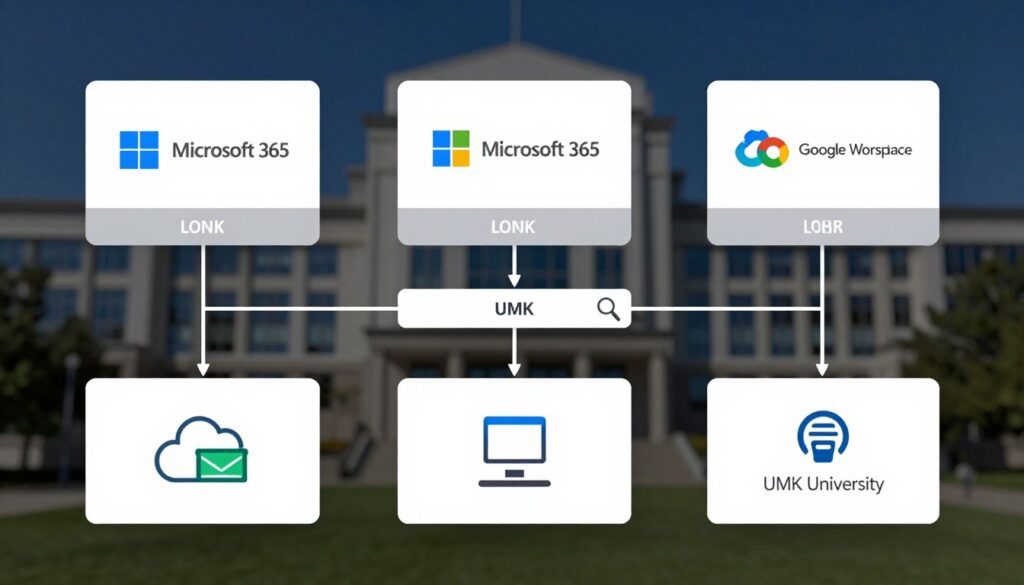 centralny punkt integracja z pakietem Microsoft 365 i Google Workspace