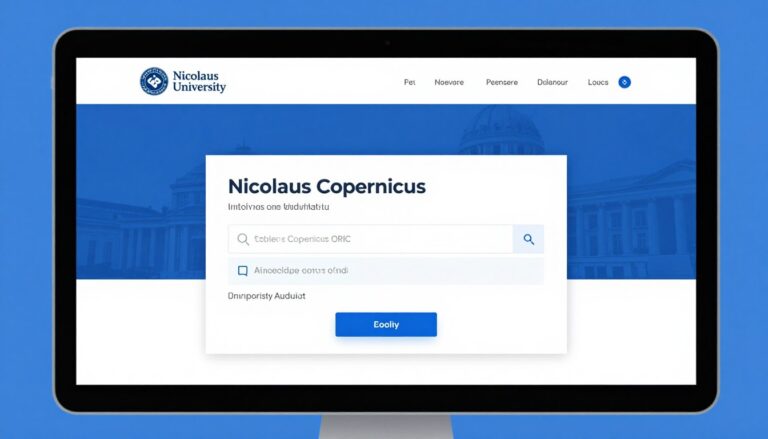 centralny punkt logowania UMK interfejs systemu uniwersyteckiego