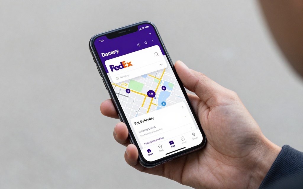fedex aplikacja mobilna tracking