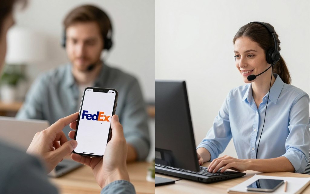 fedex czat komunikacja online
