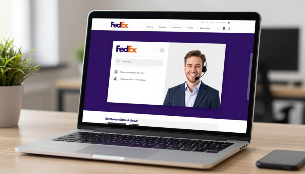 fedex czat online obsługa klienta