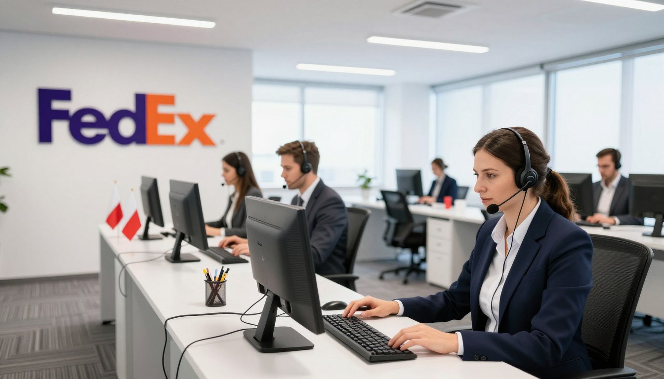 fedex kontakt centrum obsługi klienta