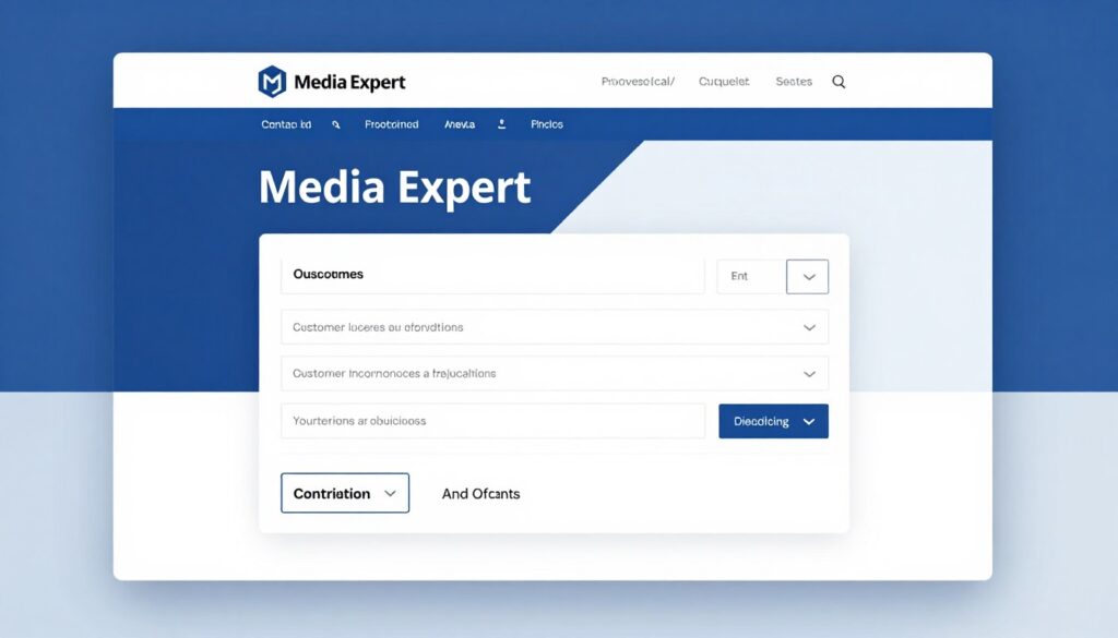 formularz kontaktowy media expert na stronie www