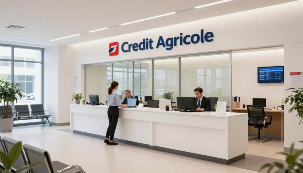 placówka credit agricole obsługa