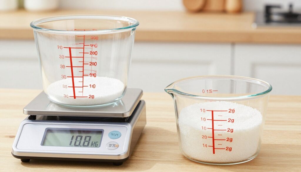 przeliczanie małych ilości kilogramów na dekagramy w kuchni