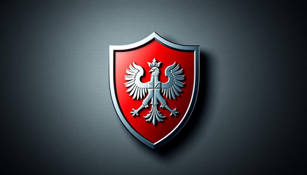 tarcza ochronna symbolizująca bezpieczeństwo obligacji skarbowych