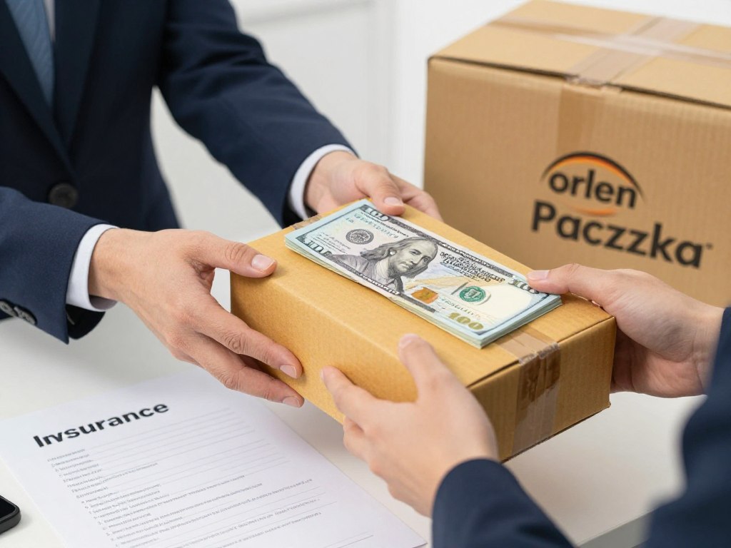 ubezpieczenie i pobranie paczki orlen