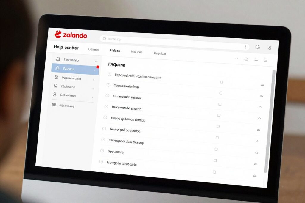 zalando centrum pomocy faq